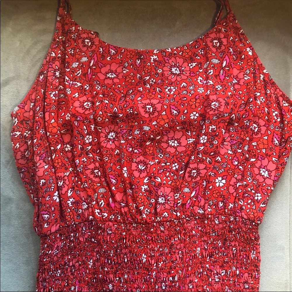 Joie silk floral tunic top M